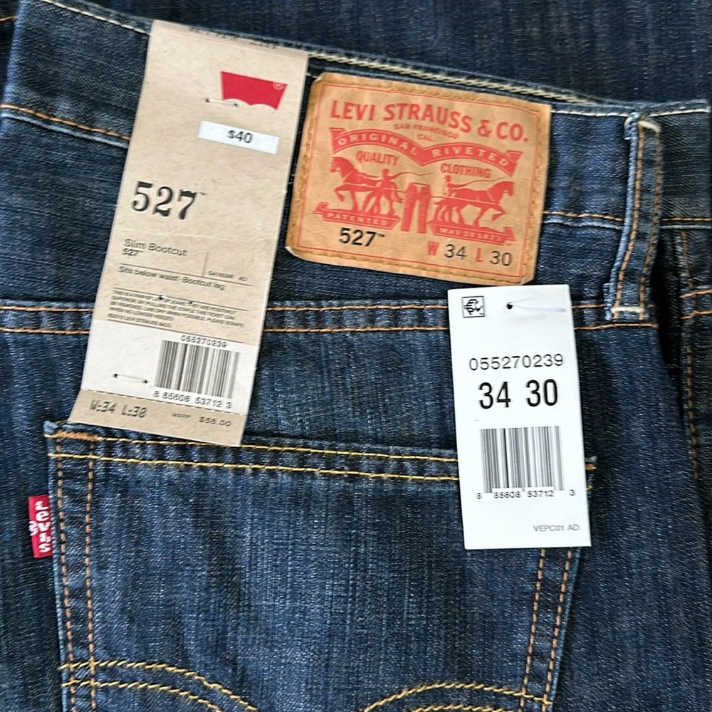 Levi’s 527 men’s jeans.